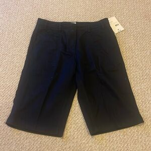 Sears black Bermuda shorts